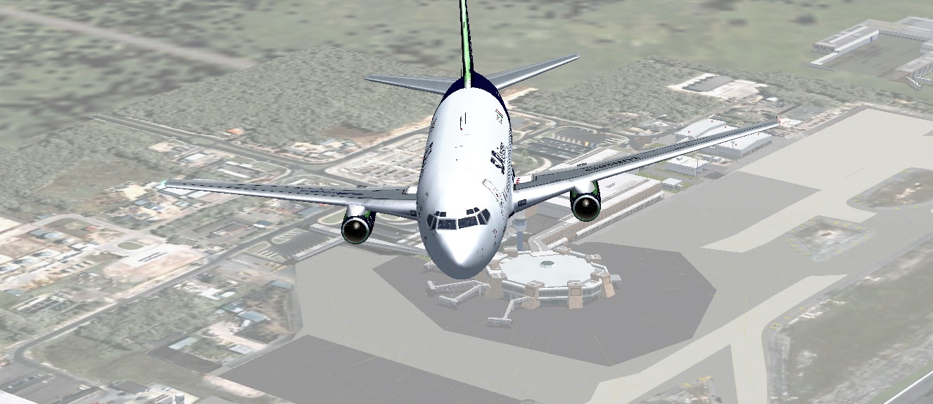 Aproximación CUN, 737-200